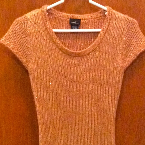 Rue 21 Gold Dress Sz S - Picture 4 of 4